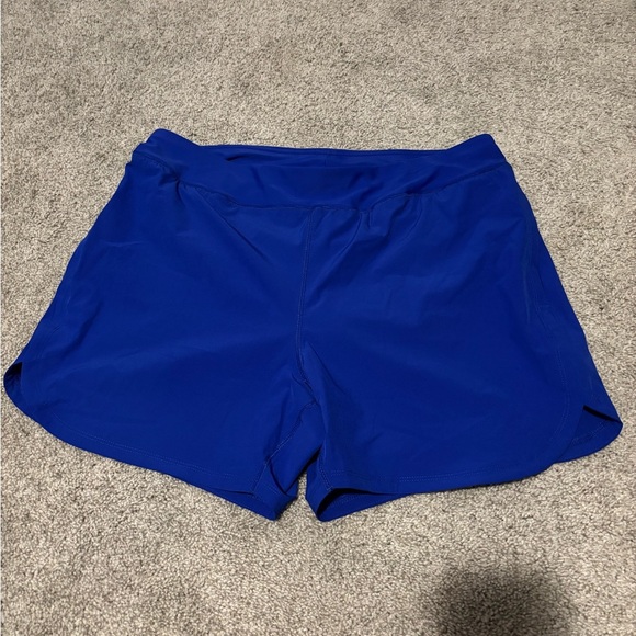 Lands' End Women's 3” Quick Dry Elastic Waist Board Swim Shorts Athletics Size L - Picture 4 of 5